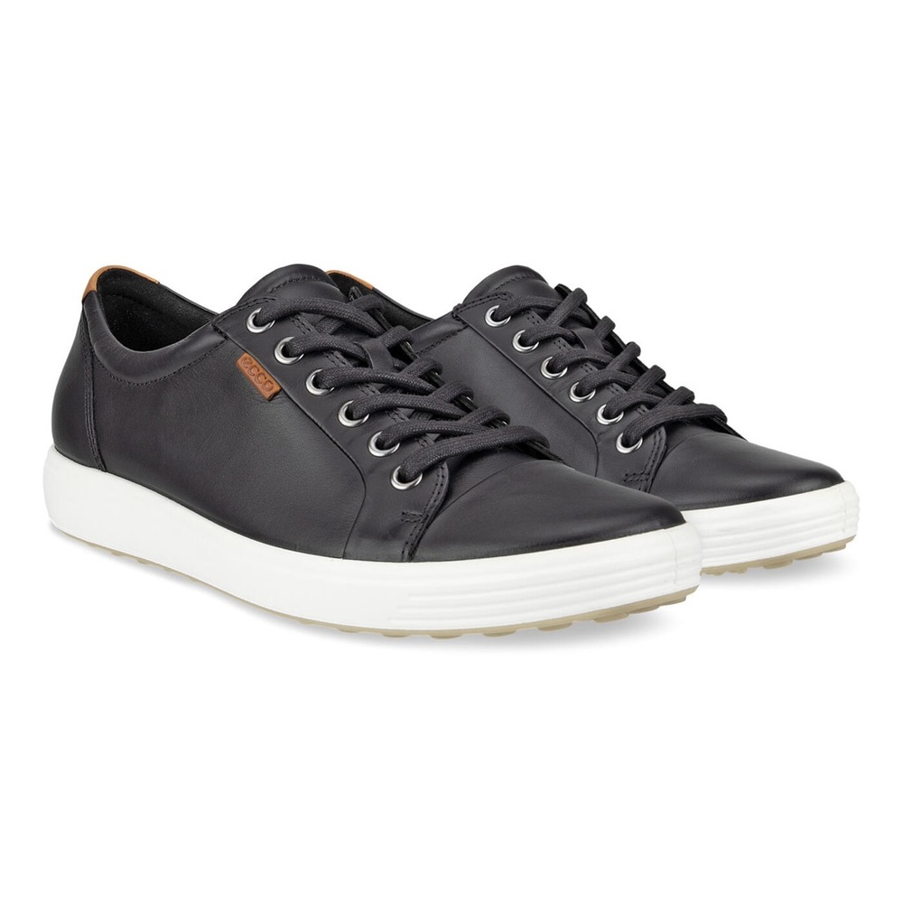 Black Ecco soft 7 women’s sneaker